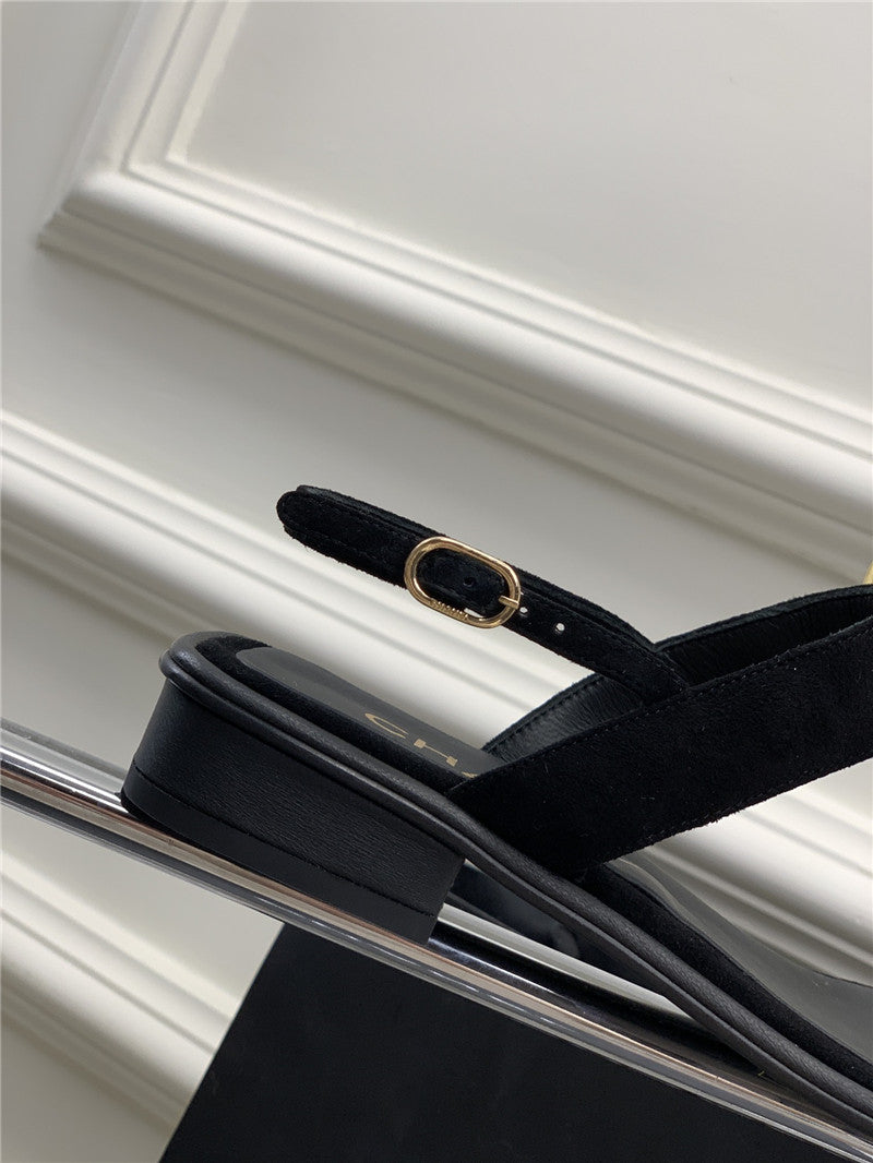 High Quality Luxury Chanel Double C Logo Sandals product detail