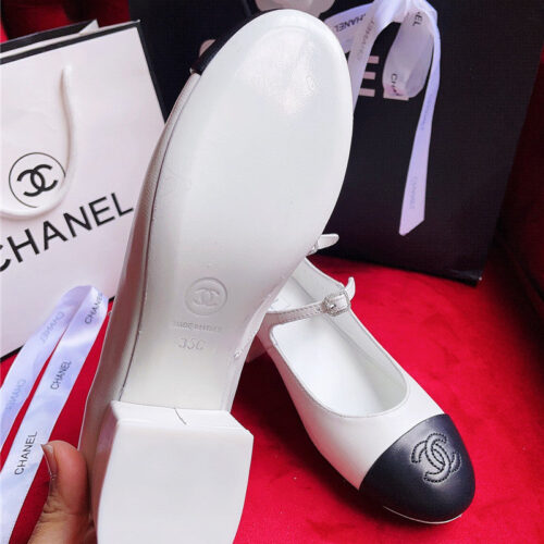 High Quality Luxury Chanel Classic Color Matching Elements Large Logo Shoes – Style 71462 product detail