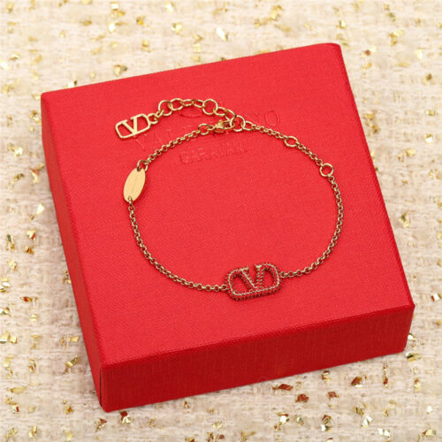 High Quality Luxury Valentino Full Diamond Bracelet – Style 51227 product detail