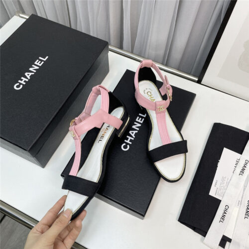 High Quality Luxury Chanel Classic Chain Accessories Sandals – Style 29126 alternate view