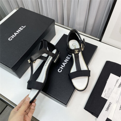 High Quality Luxury Chanel Classic Chain Accessories Sandals – Style 27430 alternate view