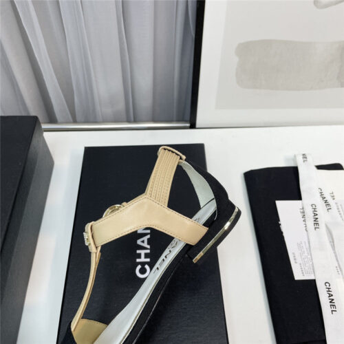 High Quality Luxury Chanel Classic Chain Accessories Sandals – Style 99750 product detail