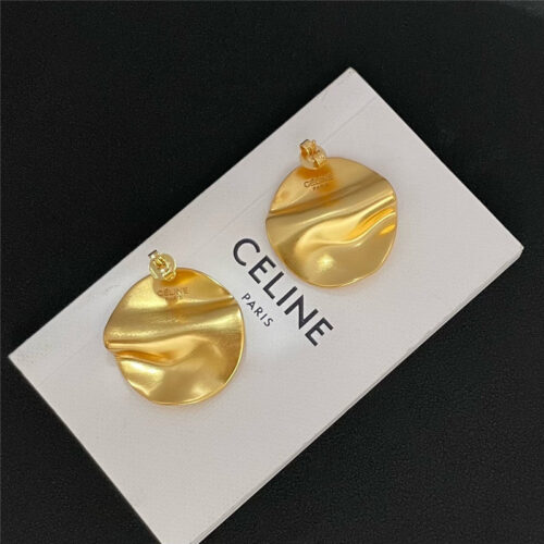High Quality Luxury Celine Second Hand Stud Earrings