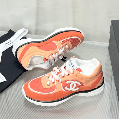 High Quality Luxury Chanel Patchwork Casual Sneakers – Style 18150 alternate view