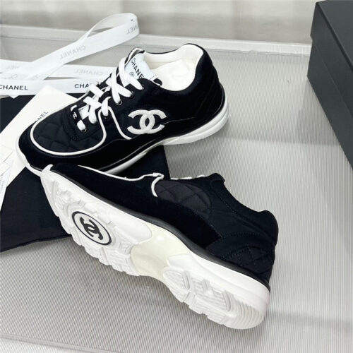 High Quality Luxury Chanel Patchwork Casual Sneakers – Style 85382 alternate view