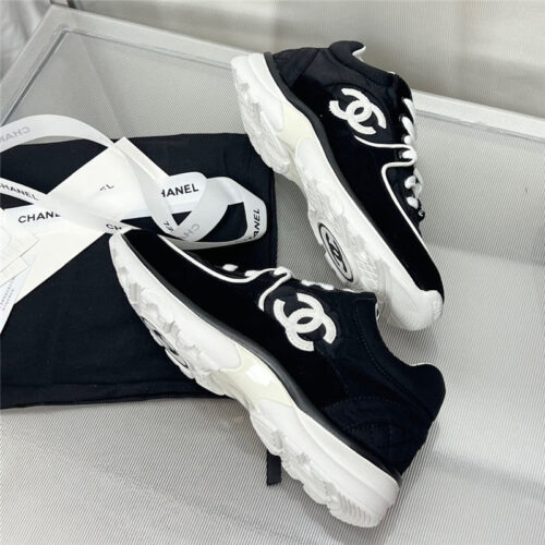 High Quality Luxury Chanel Patchwork Casual Sneakers – Style 85382 product detail