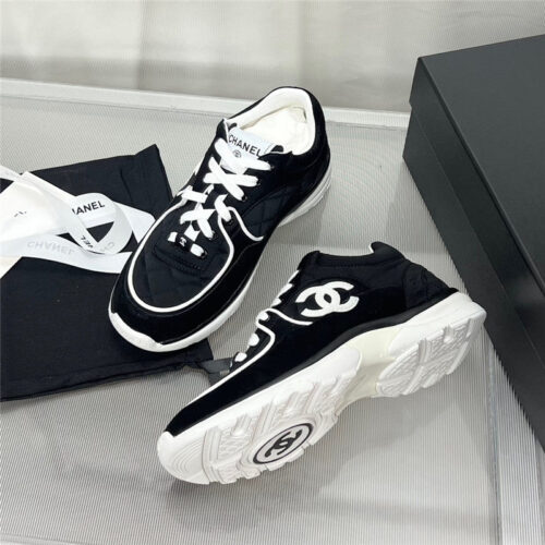 High Quality Luxury Chanel Patchwork Casual Sneakers – Style 85382 product detail