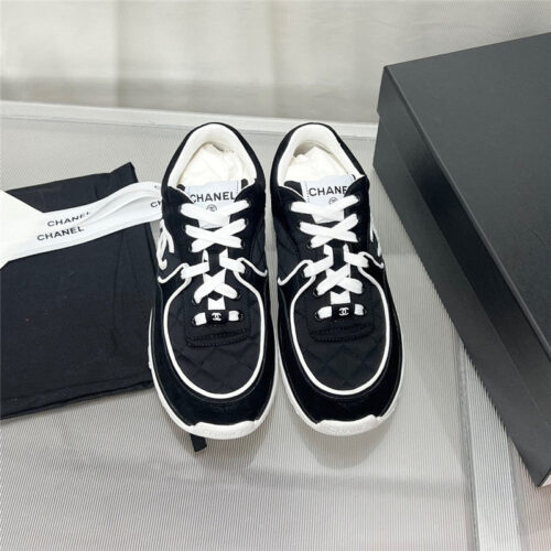 High Quality Luxury Chanel Patchwork Casual Sneakers – Style 85382 product detail