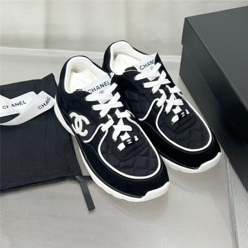 High Quality Luxury Chanel Patchwork Casual Sneakers – Style 85382