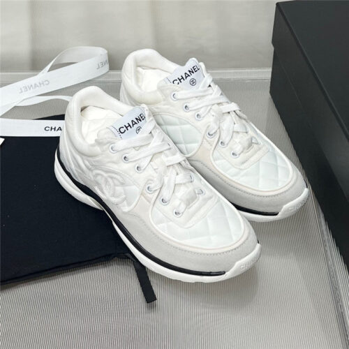 High Quality Luxury Chanel Patchwork Casual Sneakers – Style 57702