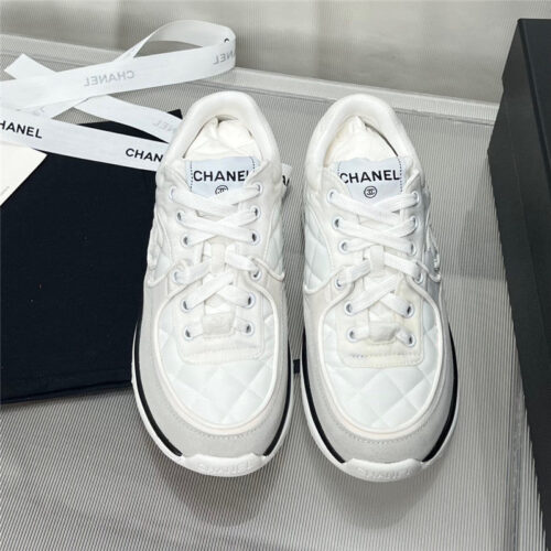 High Quality Luxury Chanel Patchwork Casual Sneakers – Style 57702 product detail