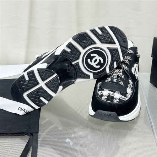 High Quality Luxury Chanel Patchwork Casual Sneakers product detail