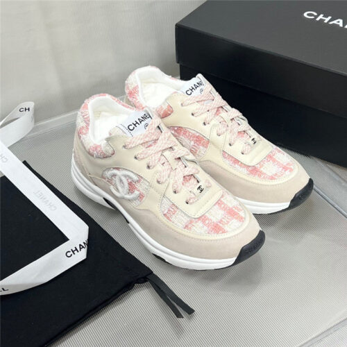 High Quality Luxury Chanel Patchwork Casual Sneakers – Style 28326 product detail
