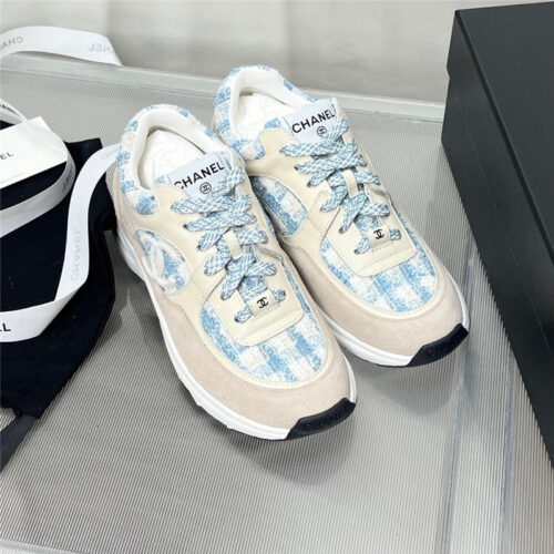 High Quality Luxury Chanel Patchwork Casual Sneakers – Style 59398 product detail