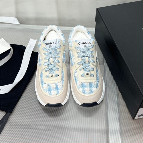 High Quality Luxury Chanel Patchwork Casual Sneakers – Style 59398 product detail