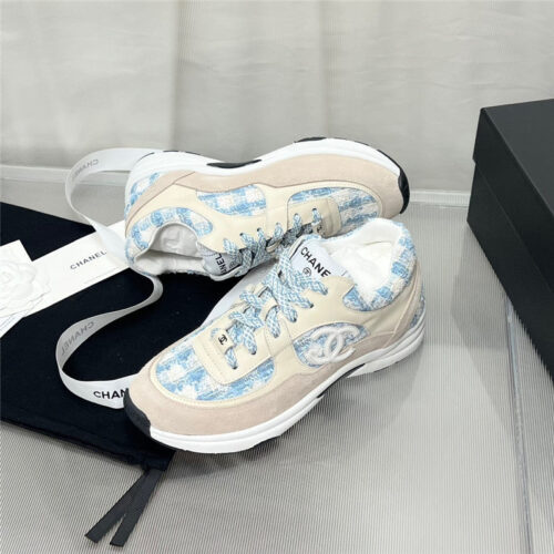High Quality Luxury Chanel Patchwork Casual Sneakers – Style 59398 product detail