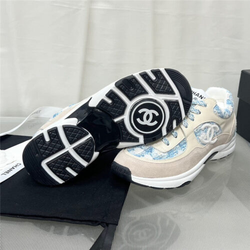 High Quality Luxury Chanel Patchwork Casual Sneakers – Style 59398 product detail