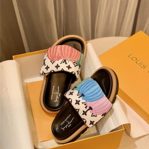 High Quality Luxury Louis Vuitton Couple Slippers – Style 59203 product detail