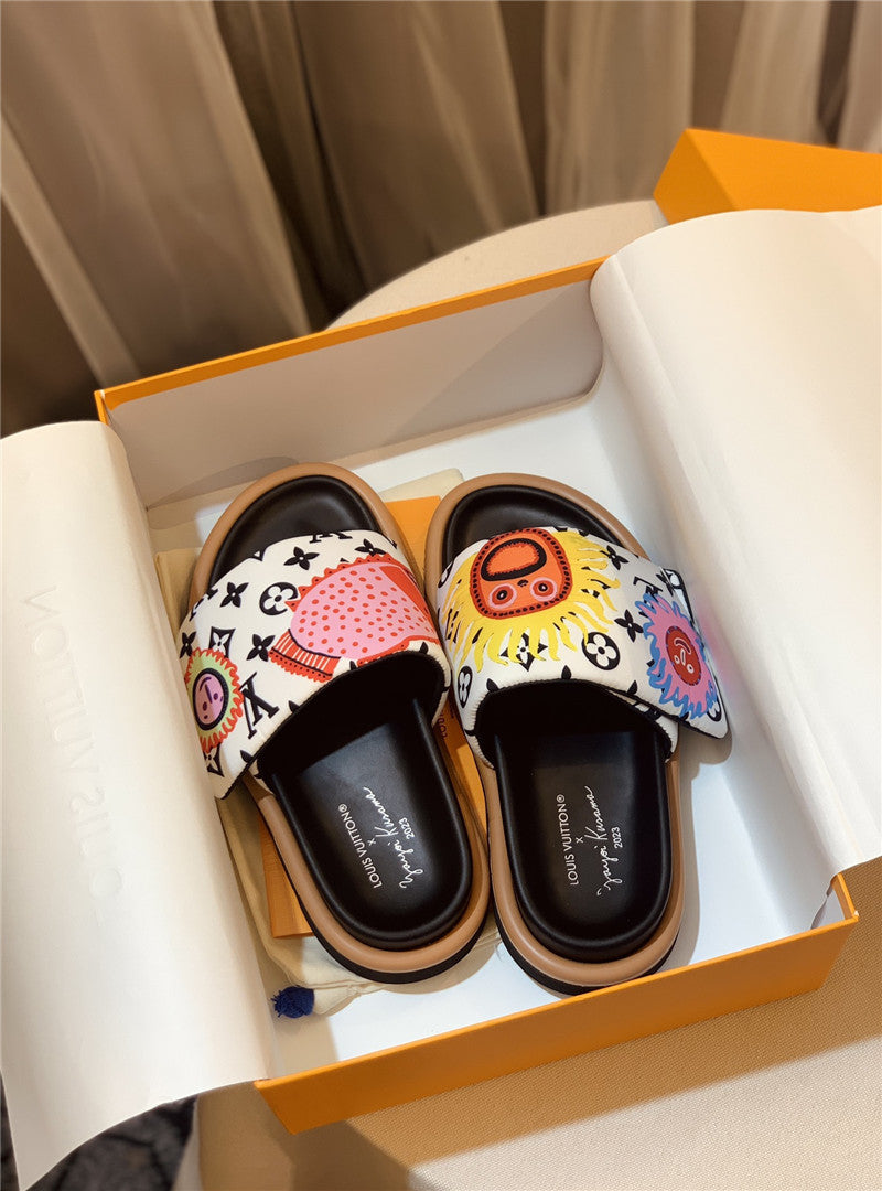 High Quality Luxury Louis Vuitton Couple Slippers – Style 55811 product detail