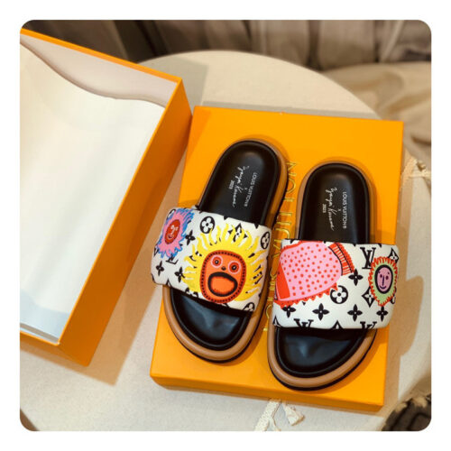 High Quality Luxury Louis Vuitton Couple Slippers – Style 55811 product detail