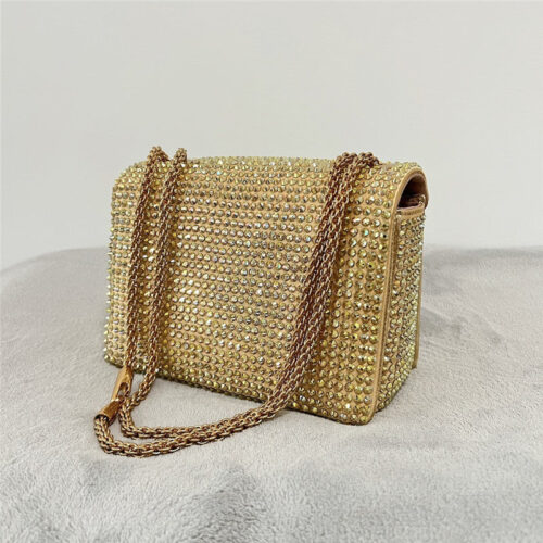 High Quality Luxury Valentino One Stud Crystal Micro Bag alternate view