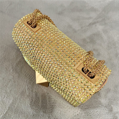 High Quality Luxury Valentino One Stud Crystal Micro Bag product detail