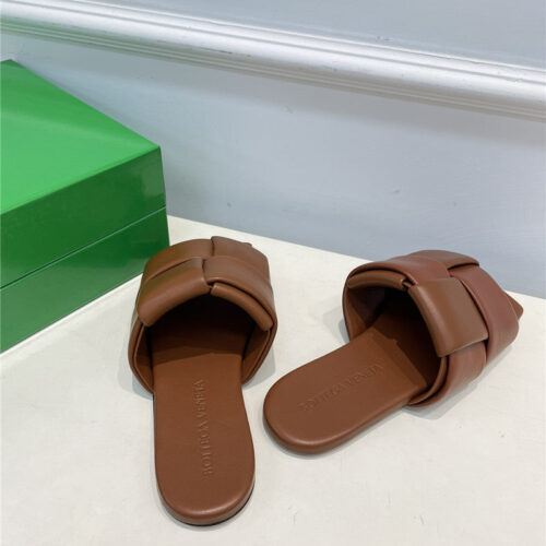 High Quality Luxury Bottega Veneta Patch Slides – Style 46086 product detail