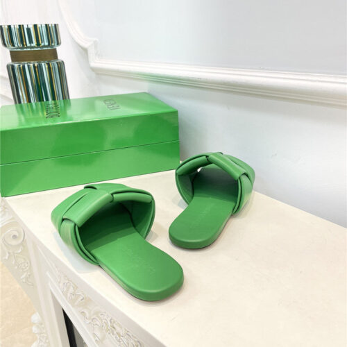 High Quality Luxury Bottega Veneta Patch Slides – Style 89030 product detail
