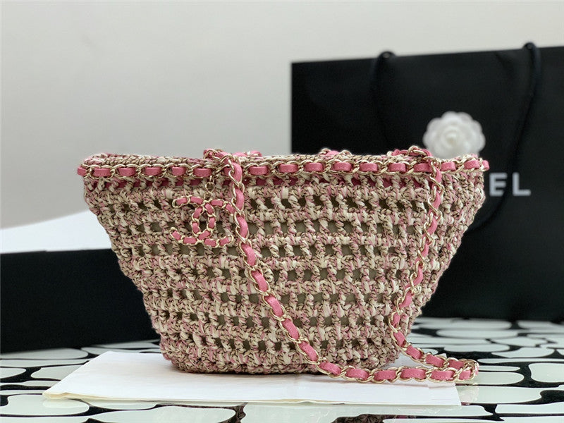 High Quality Luxury Chanel Straw Bag