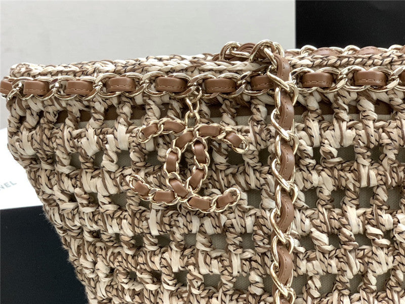 High Quality Luxury Chanel Straw Bag – Style 48289 product detail