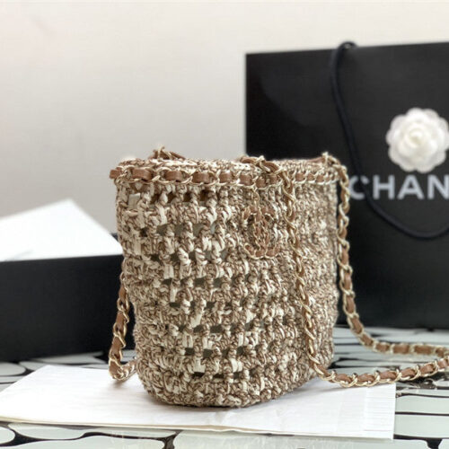 High Quality Luxury Chanel Straw Bag – Style 48289 product detail