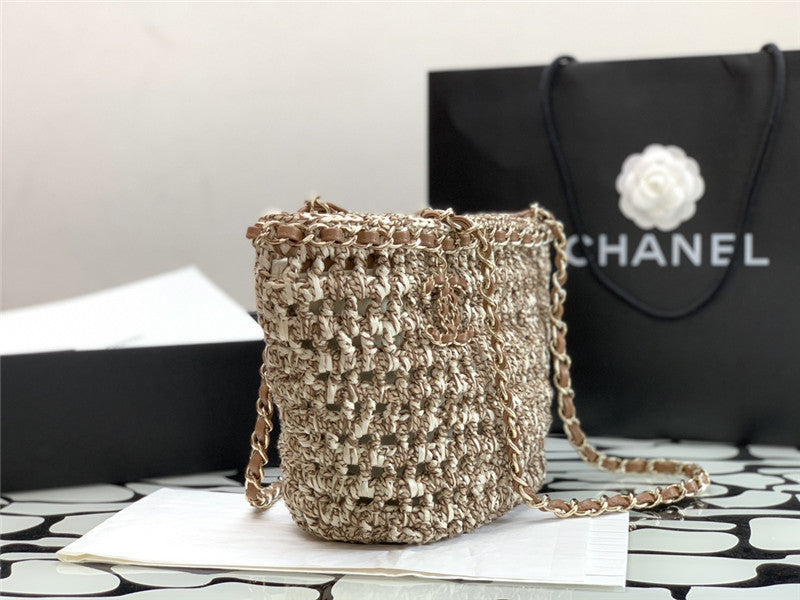 High Quality Luxury Chanel Straw Bag – Style 48289 product detail