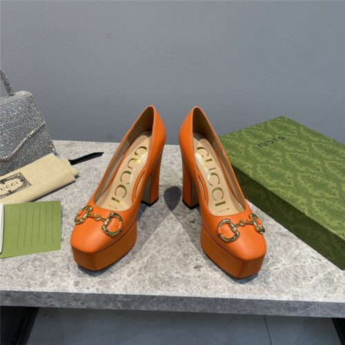 High Quality Luxury Gucci Platform High Heels – Style 26035 alternate view