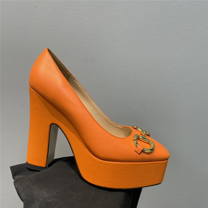 High Quality Luxury Gucci Platform High Heels – Style 26035 product detail