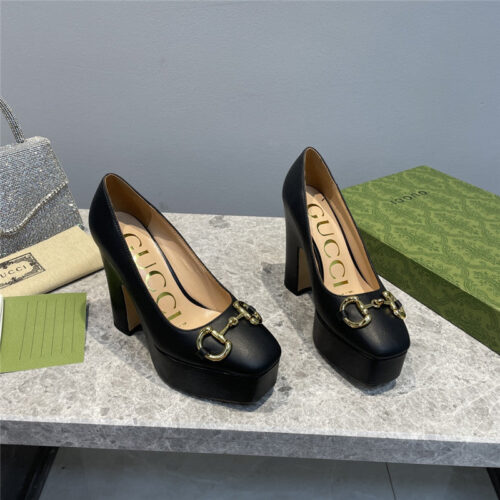 High Quality Luxury Gucci Platform High Heels – Style 93267