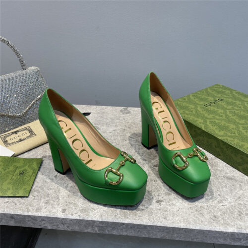 High Quality Luxury Gucci Platform High Heels – Style 27731