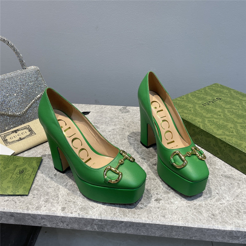 High Quality Luxury Gucci Platform High Heels – Style 27731