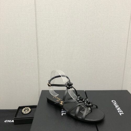 High Quality Luxury Chanel Classic Chain Accessories Flower Sandals – Style 49478 product detail