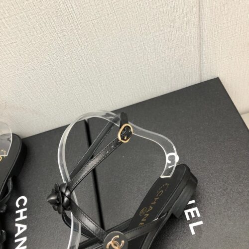 High Quality Luxury Chanel Classic Chain Accessories Flower Sandals – Style 49478 product detail