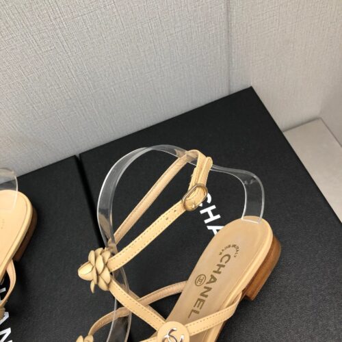 High Quality Luxury Chanel Classic Chain Accessories Flower Sandals – Style 56262 product detail