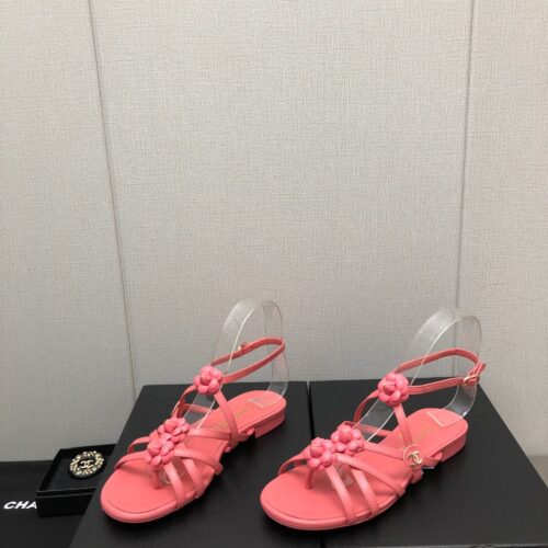 High Quality Luxury Chanel Classic Chain Accessories Flower Sandals – Style 52870 product detail
