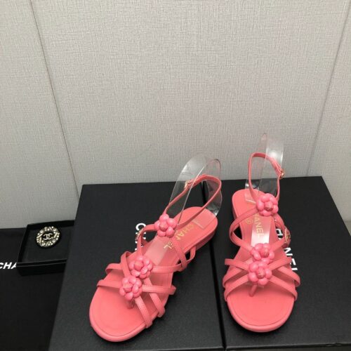 High Quality Luxury Chanel Classic Chain Accessories Flower Sandals – Style 52870 product detail
