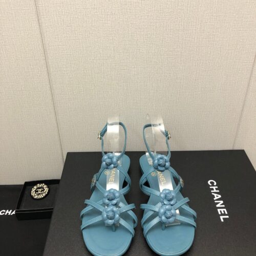 High Quality Luxury Chanel Classic Chain Accessories Flower Sandals – Style 61350 product detail