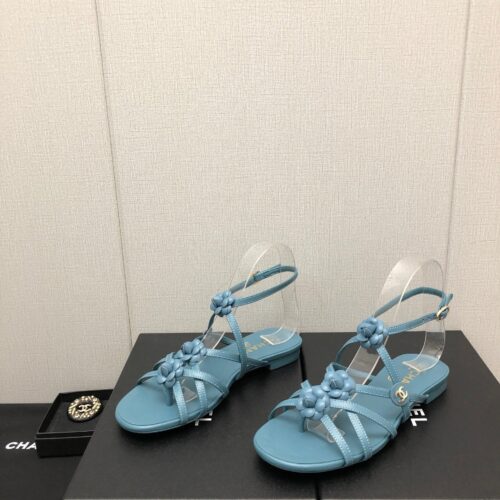 High Quality Luxury Chanel Classic Chain Accessories Flower Sandals – Style 61350 product detail