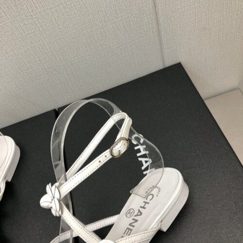 High Quality Luxury Chanel Classic Chain Accessories Flower Sandals product detail