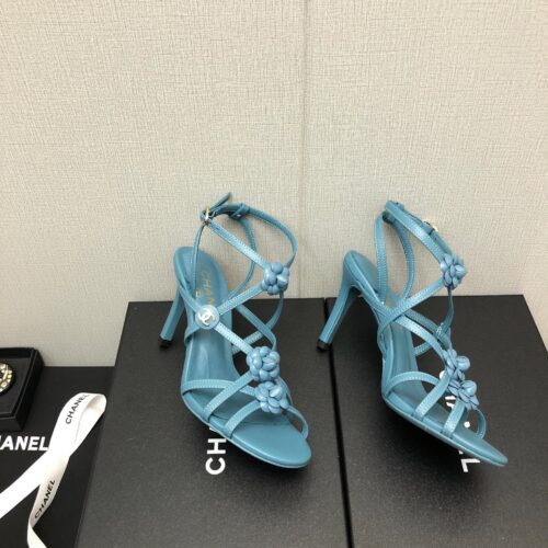 High Quality Luxury Chanel Classic Chain Accessories Flower Sandals – Style 66438 alternate view