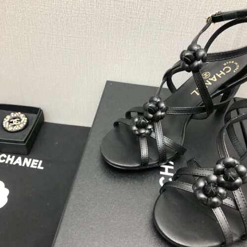 High Quality Luxury Chanel Classic Chain Accessories Flower Sandals – Style 69830 product detail