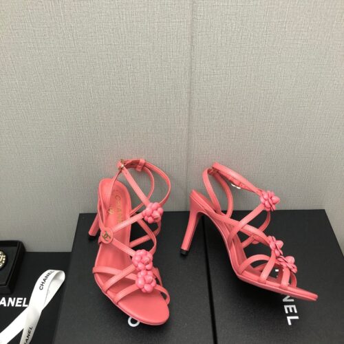High Quality Luxury Chanel Classic Chain Accessories Flower Sandals – Style 42150 product detail