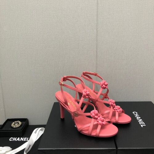 High Quality Luxury Chanel Classic Chain Accessories Flower Sandals – Style 42150