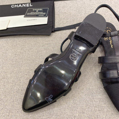 High Quality Luxury Chanel New Pointed Sandals – Style 03206 product detail